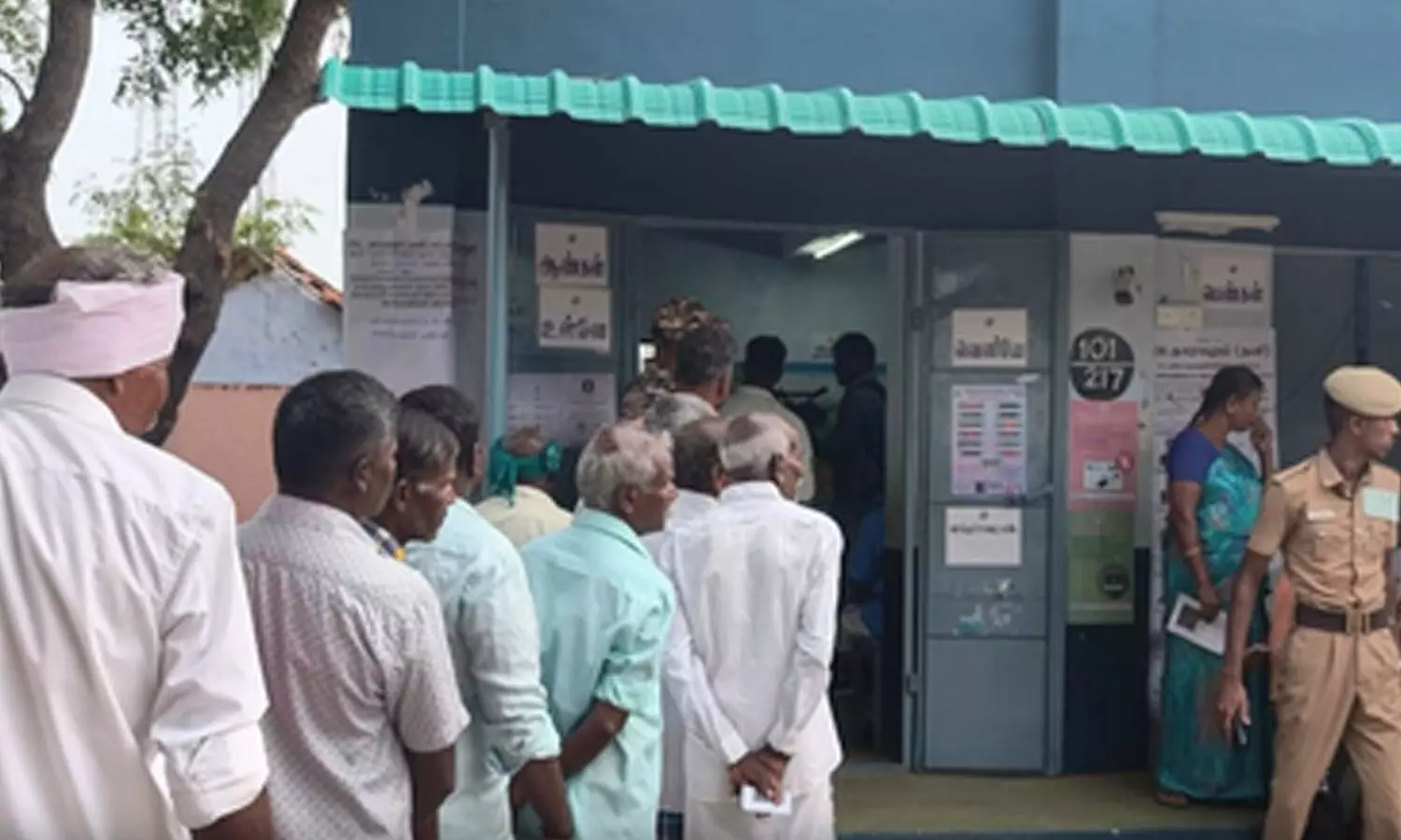 TN bypolls: Voting underway in Madurantakam, Dharapuram amid tight security TN bypolls: Voting underway in Madurantakam, Dharapuram amid tight security