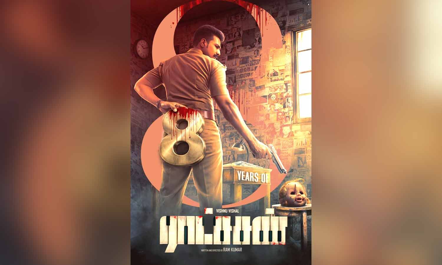 Vishnu Vishal Thanks Fans as Ratsasan Marks Eight Years