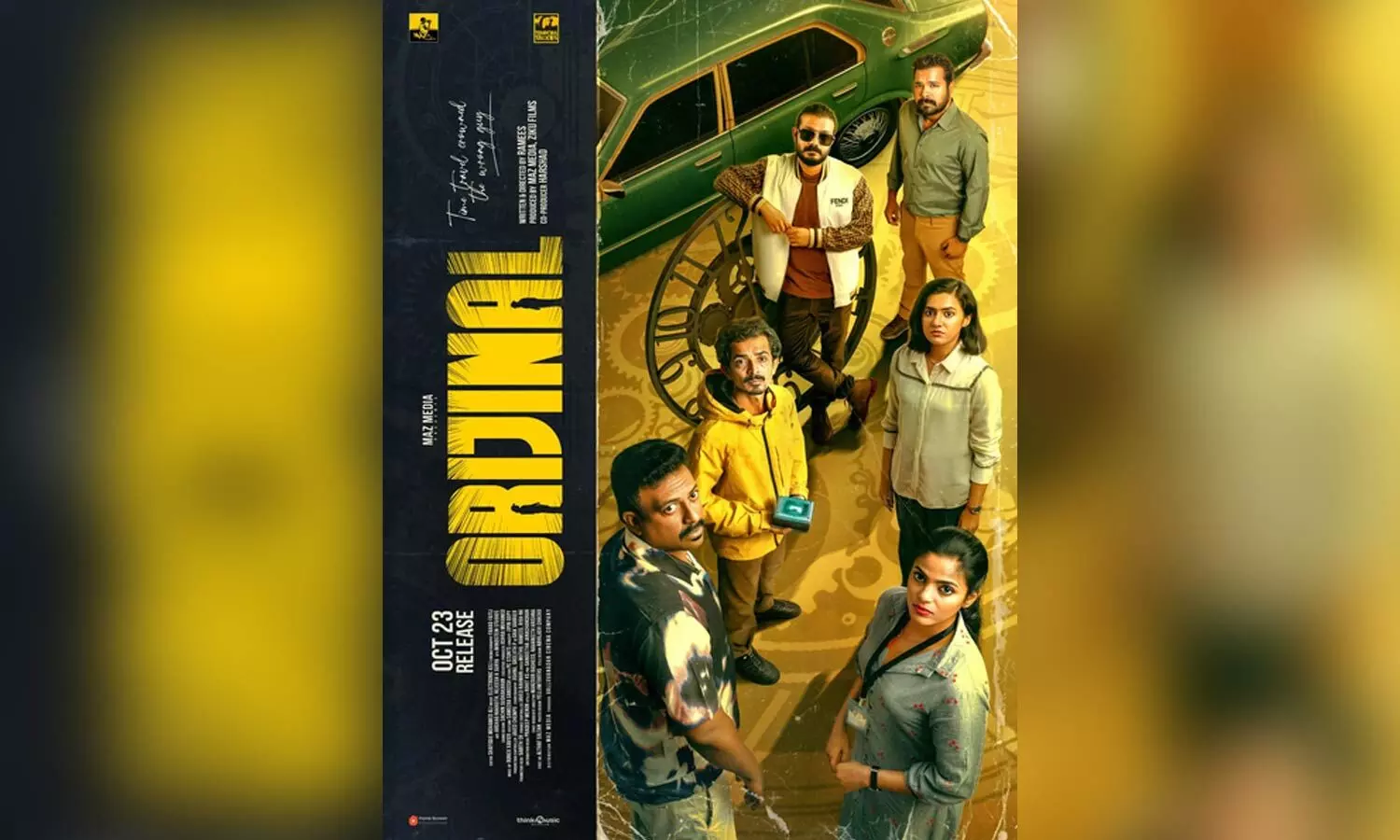 Sreenath Bhasi’s time-travel thriller Orijinal to hit screens on October 23 Sreenath Bhasi’s time-travel thriller Orijinal to hit screens on October 23