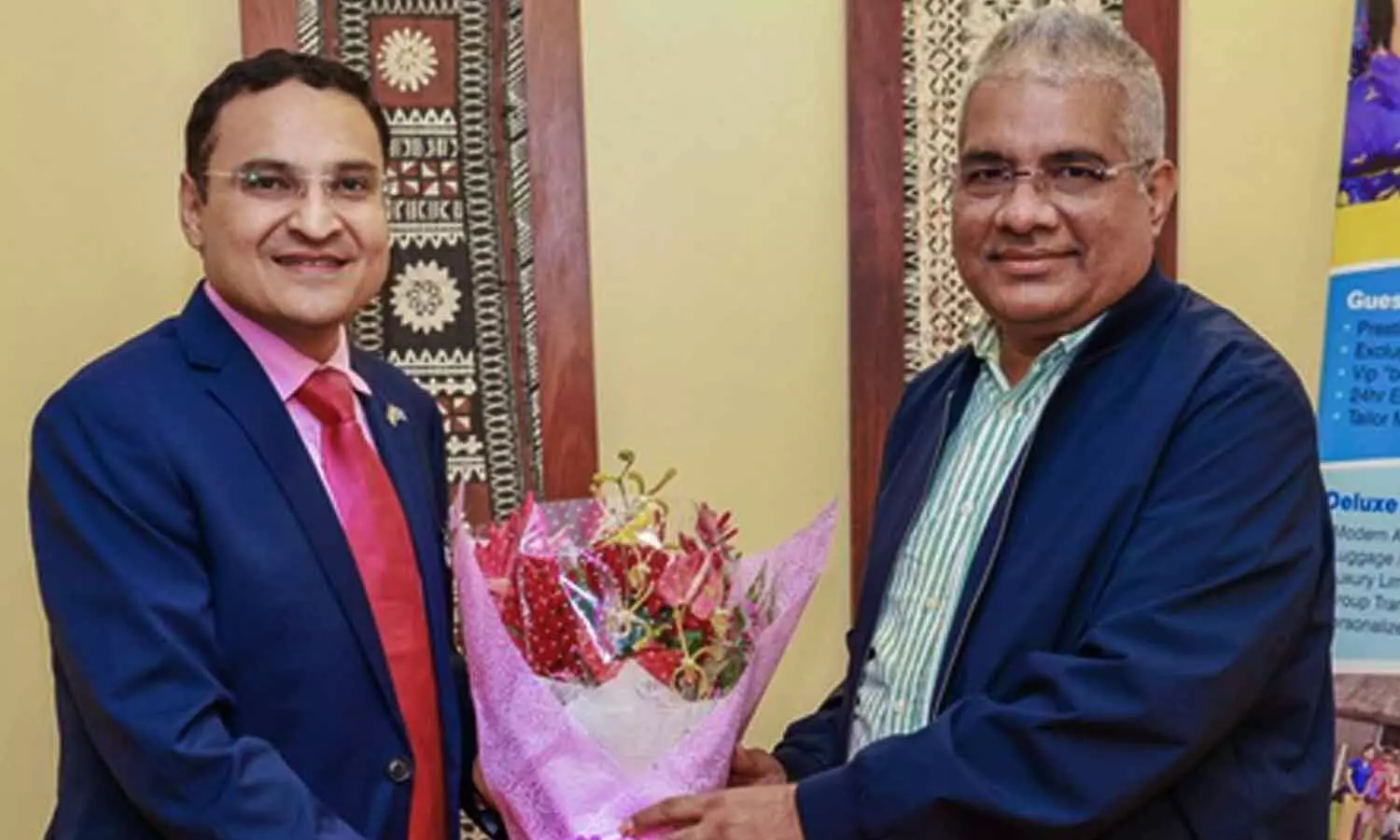 Union Minister Bhupendra Yadav arrives in Fiji to attend Pre-COP discussions Union Minister Bhupendra Yadav arrives in Fiji to attend Pre-COP discussions