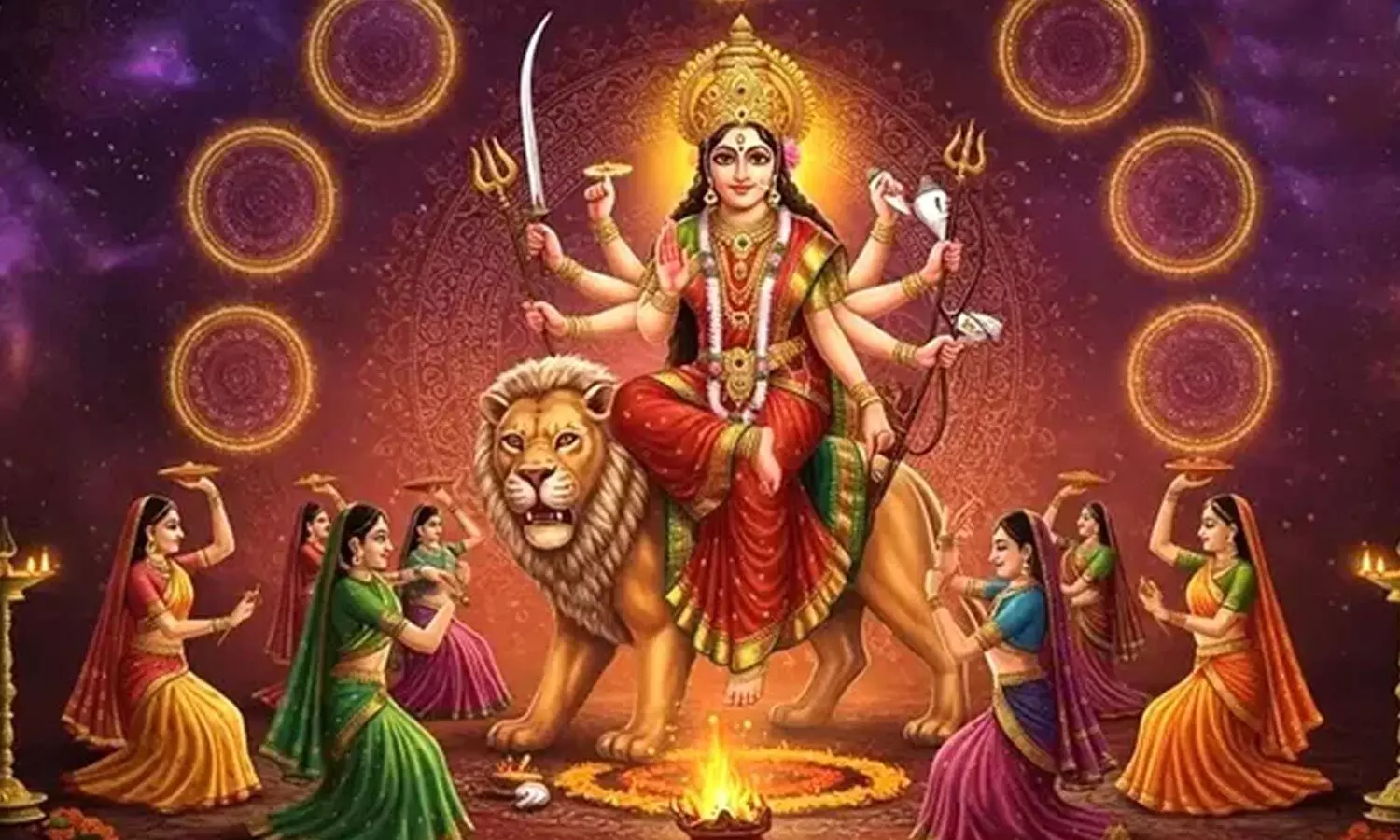 Navaratri 2026: 9 Days, 9 Forms Of Maa Durga, Colours And Significance Navaratri 2026: 9 Days, 9 Forms Of Maa Durga, Colours And Significance