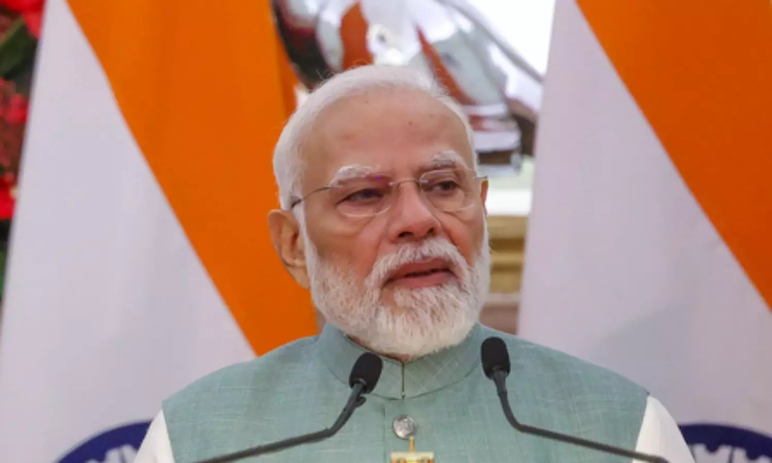 Seva Sankalp Yatra, undertaken by the Bharatiya Janata Party (BJP) to mark Prime Minister Narendra Modis Seva Sankalp Yatra, undertaken by the Bharatiya Janata Party (BJP) to mark Prime Minister Narendra Modis