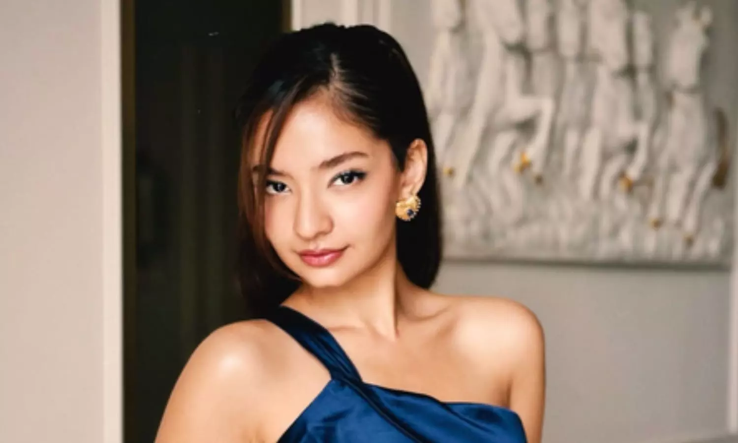 Actress Anushka Sen, who stars in the Korea-India co-production ‘Jeju Olle’ Actress Anushka Sen, who stars in the Korea-India co-production ‘Jeju Olle’