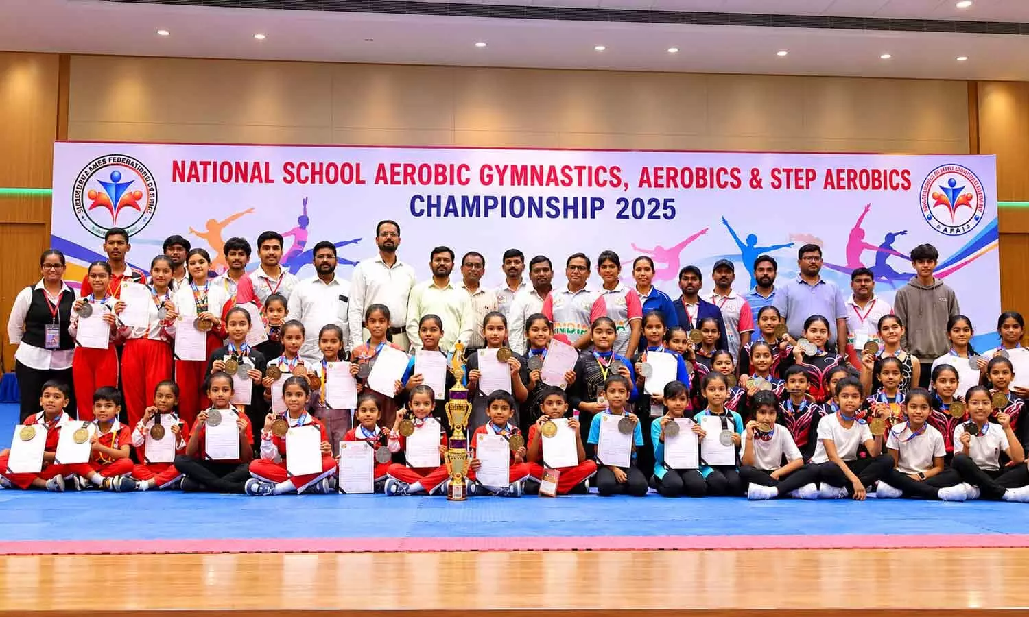 TG triumphs at 4th National Sports Aerobics C’ship 2026 TG triumphs at 4th National Sports Aerobics C’ship 2026