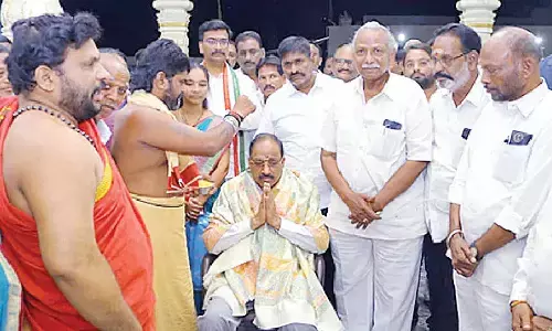 Venkateswara temple foundation laying ceremony on Oct 12 Venkateswara temple foundation laying ceremony on Oct 12