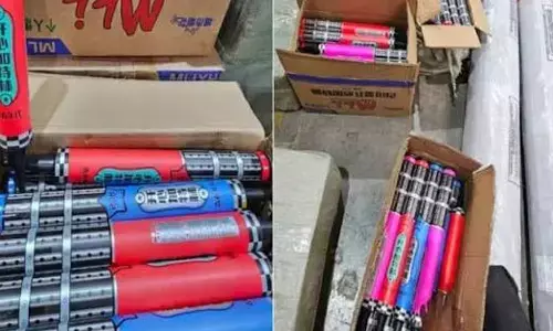 Chinese-origin fireworks worth over Rs 12 cr seized at Chennai Port