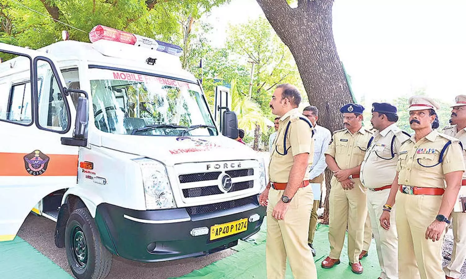 Chittoor gets mobile forensic vehicle to strengthen crime investigation Chittoor gets mobile forensic vehicle to strengthen crime investigation