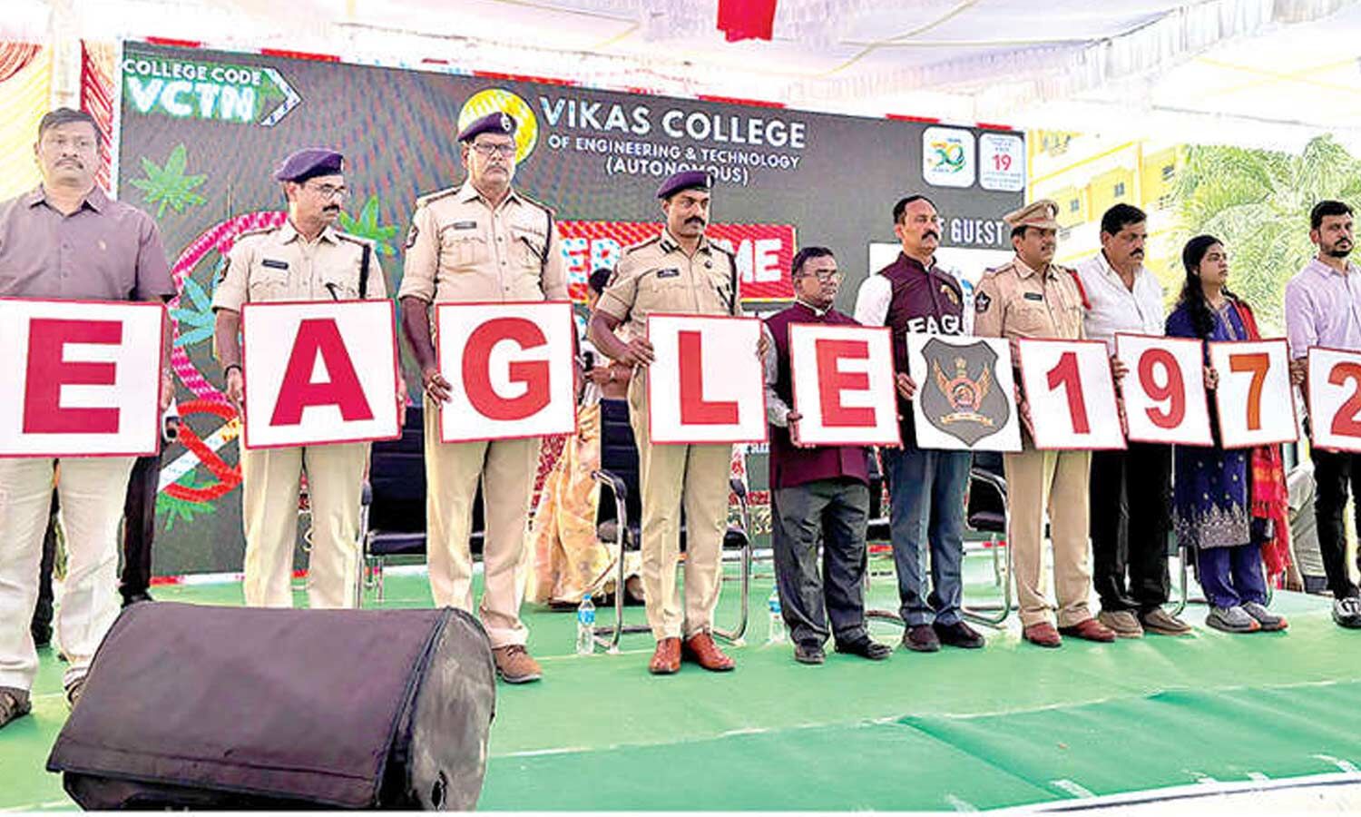 Andhra Pradesh Anti-Narcotics Chief Urges Students to Avoid Drugs