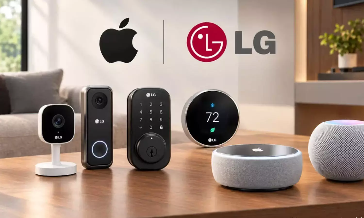 Apple collaborates with LG on a smart doorbell and other home devices Apple collaborates with LG on a smart doorbell and other home devices