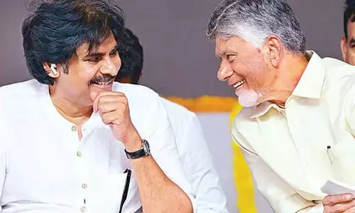 Pawan Kalyan and N Chandrababu Naidu