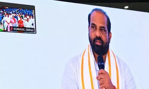 Minister Sathya Kumar virtually launching 27 Ayushman Arogya Mandirs on Tuesday