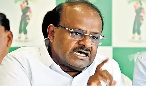 Union Minister H.D. Kumaraswamy Union Minister H.D. Kumaraswamy
