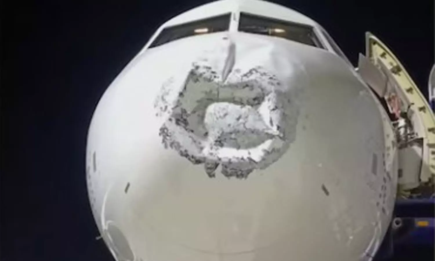 Lightning strike damages nose of aircraft en route from Patna to Lucknow; DGCA orders probe Lightning strike damages nose of aircraft en route from Patna to Lucknow; DGCA orders probe