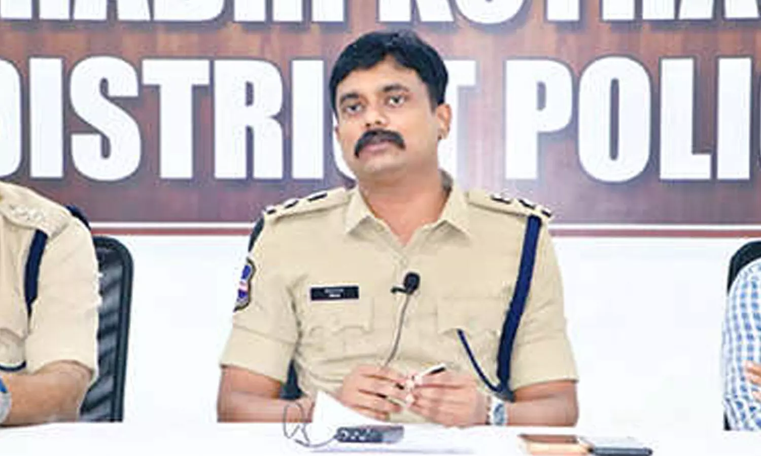 District Superintendent of Police Rohith Raju District Superintendent of Police Rohith Raju
