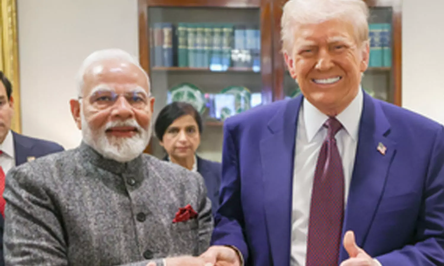 Prime Minister Narendra Modi and US President Donald Trump Prime Minister Narendra Modi and US President Donald Trump