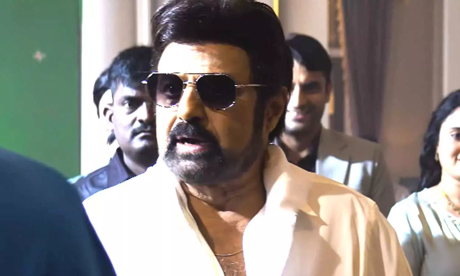 Nandamuri Balakrishna Resumes Dada Shoot After Knee Surgery Nandamuri Balakrishna Resumes Dada Shoot After Knee Surgery