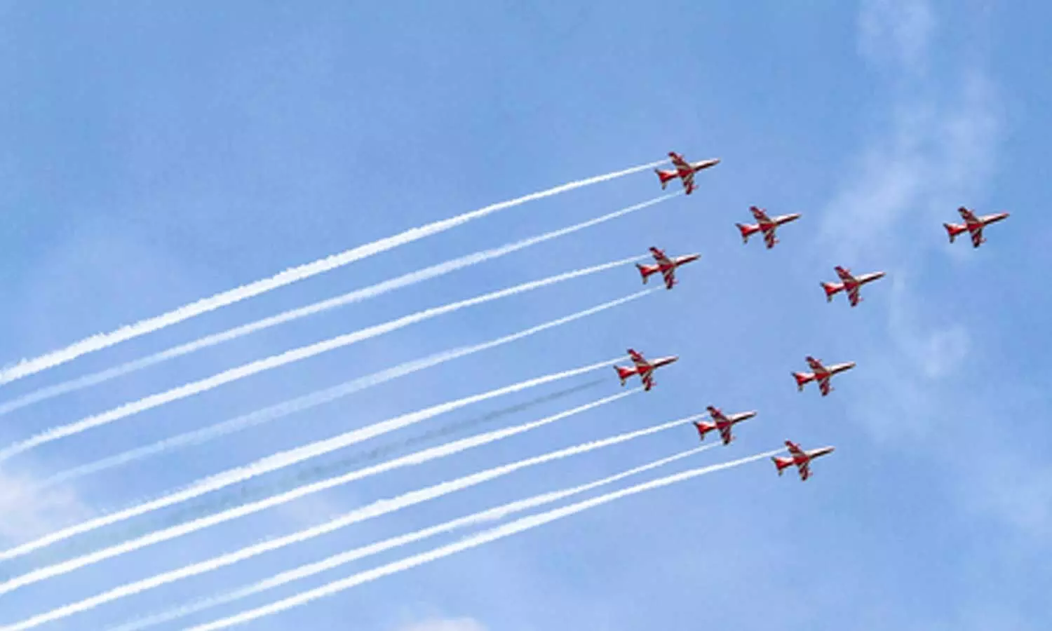 Their courage will forever inspire generations: Tgana, Andhra leaders greet air warriors on India Air Force Day Their courage will forever inspire generations: Tgana, Andhra leaders greet air warriors on India Air Force Day