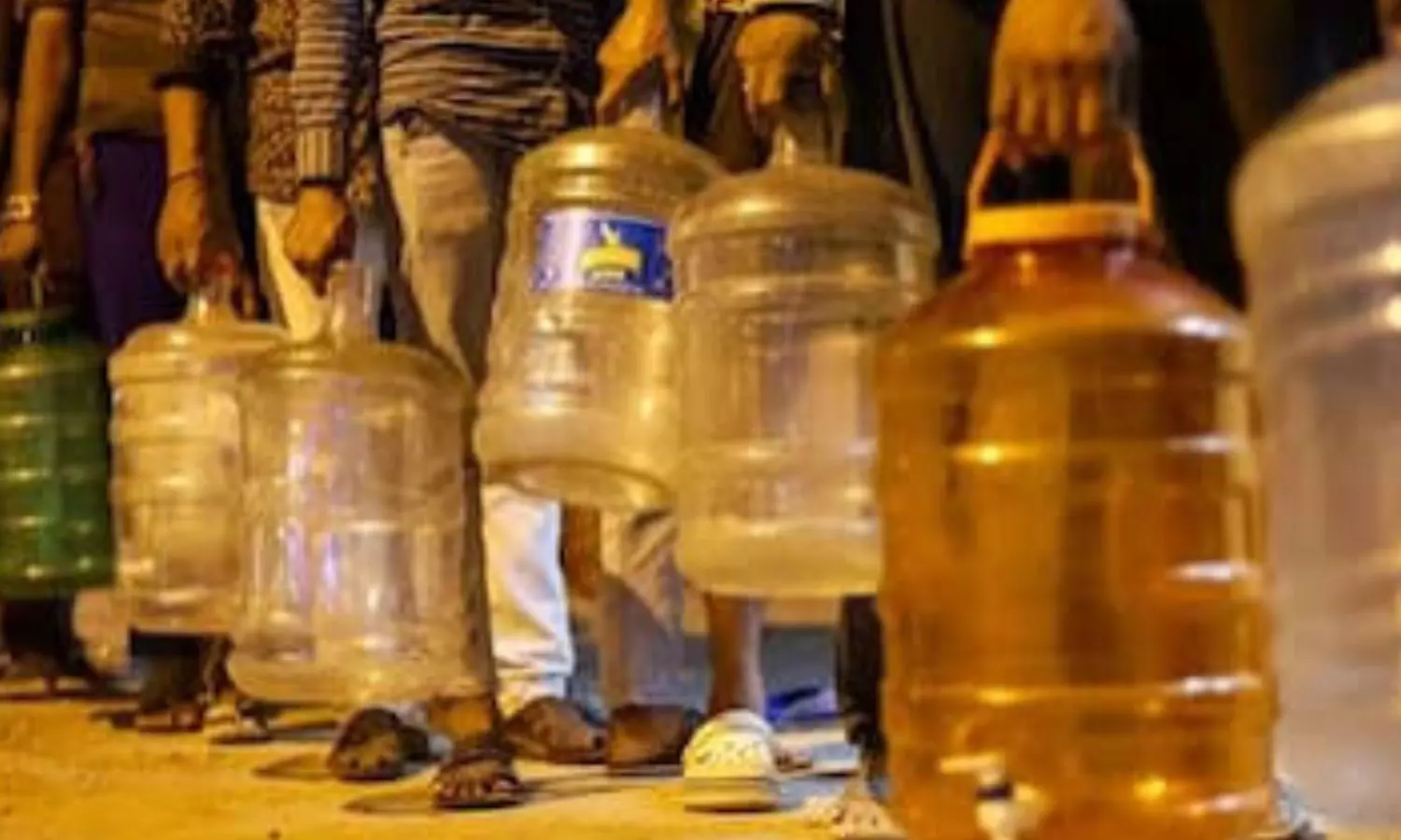 Hyderabad is facing an acute water shortage Hyderabad is facing an acute water shortage