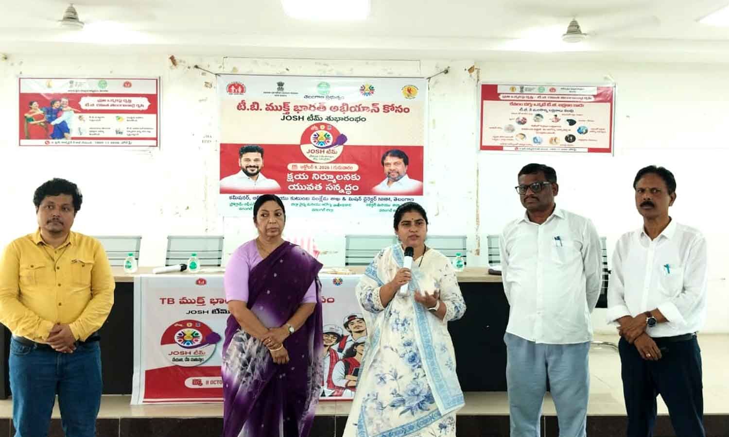 Collector Urges Youth to Help Make Every Village TB-Free