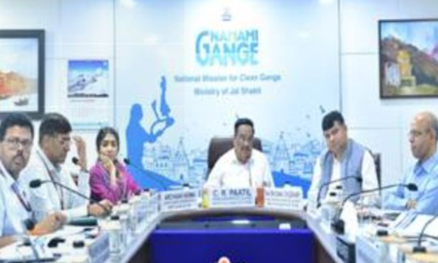 Paatil Promotes Water Education as Ganga Rejuvenation Projects Advance