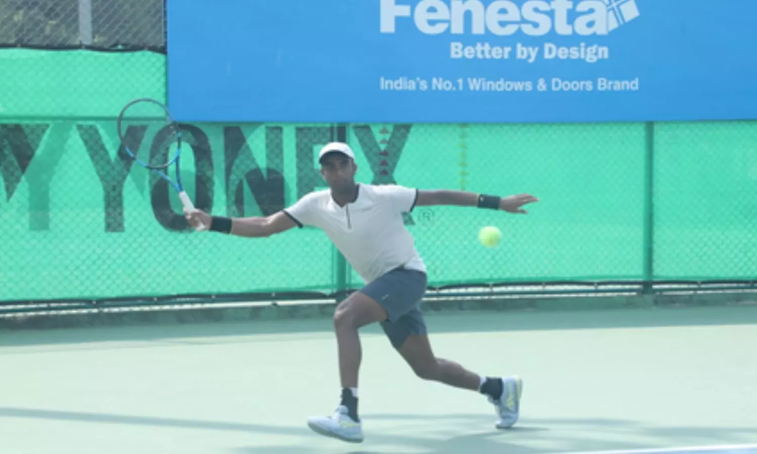 Defending champion and top seed Manish Sureshkumar Defending champion and top seed Manish Sureshkumar