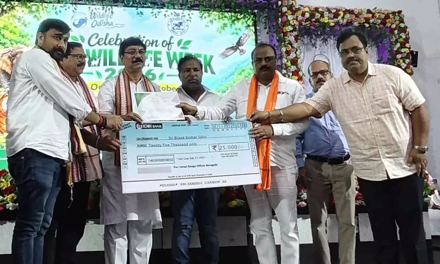 Wildlife Week ends in Baragada Wildlife Week ends in Baragada
