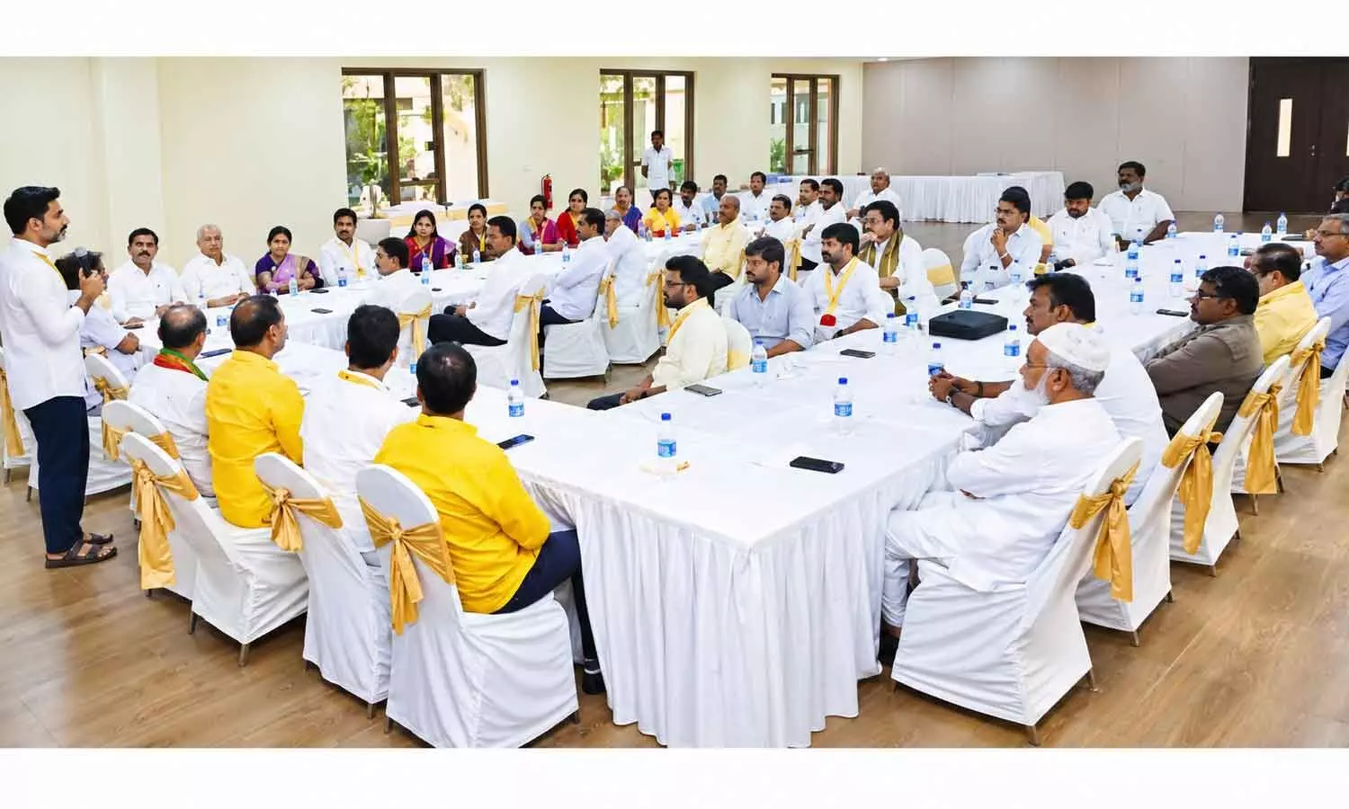Tdp Work No leader bigger than party, Lokesh tells TDP cadre