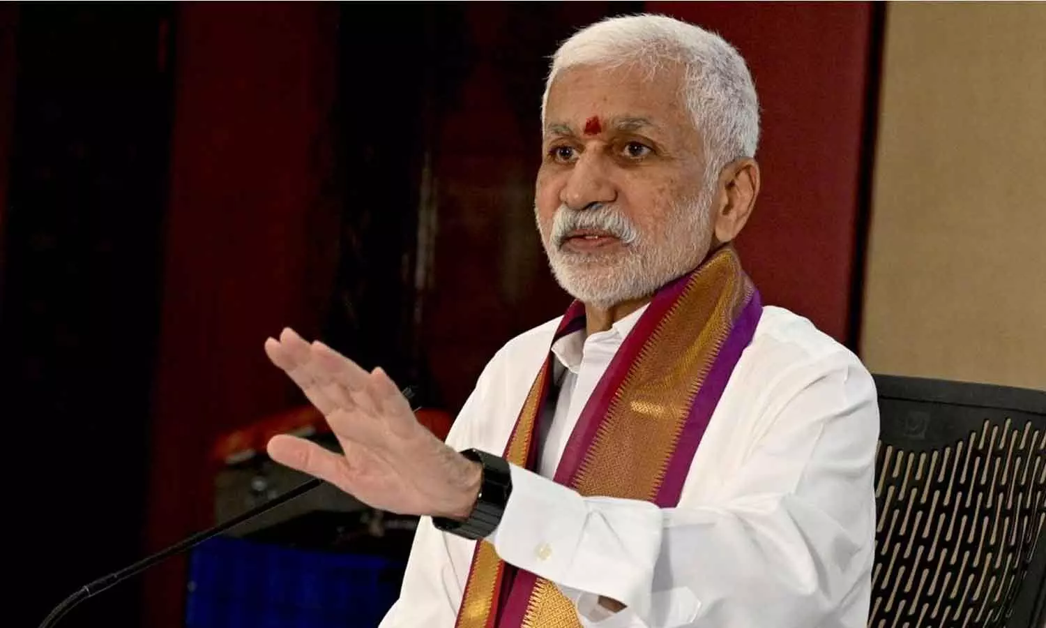 Vijayasai Reddy promises prohibition in Tirupati