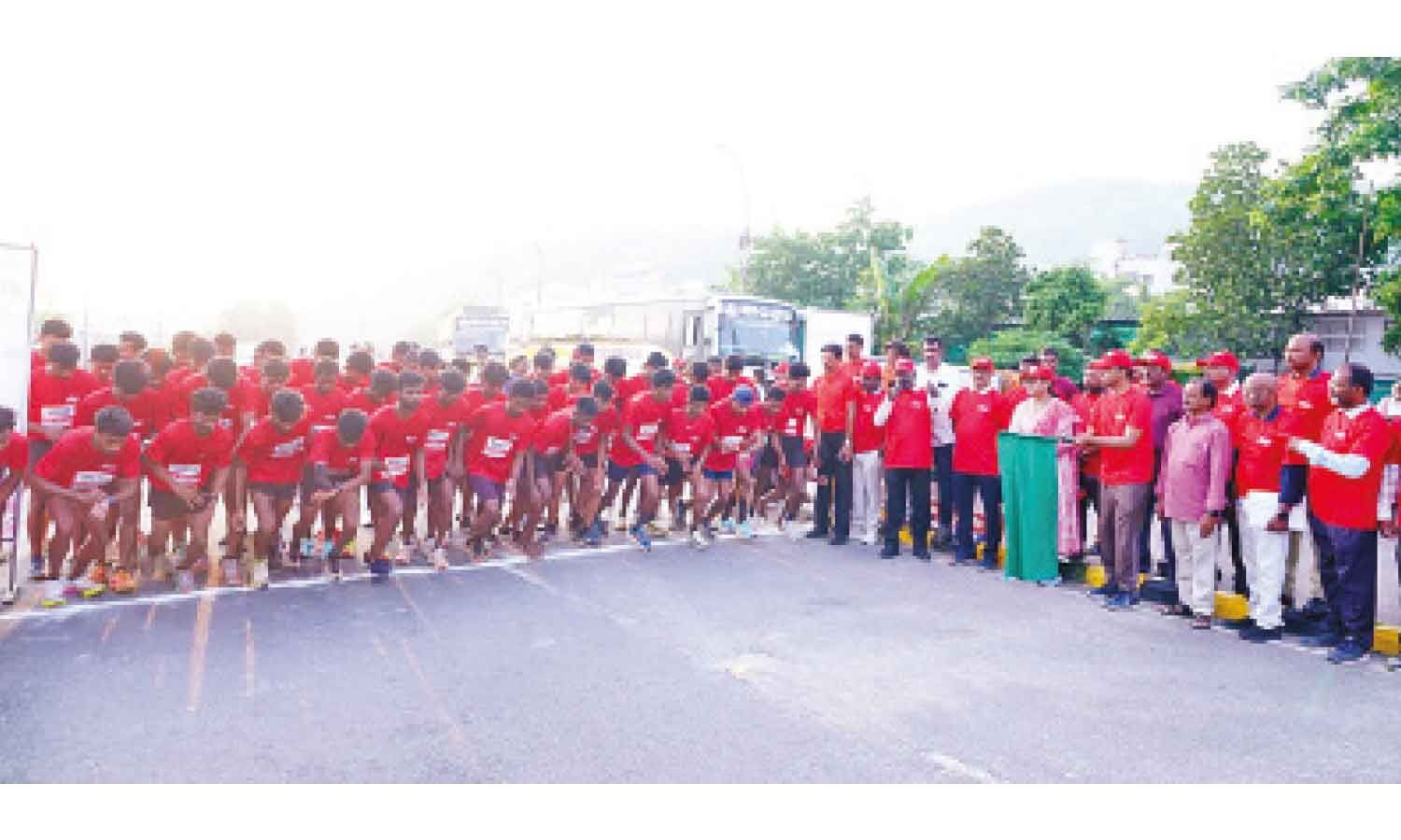 Andhra Pradesh Red Run Promotes HIV and AIDS Awareness