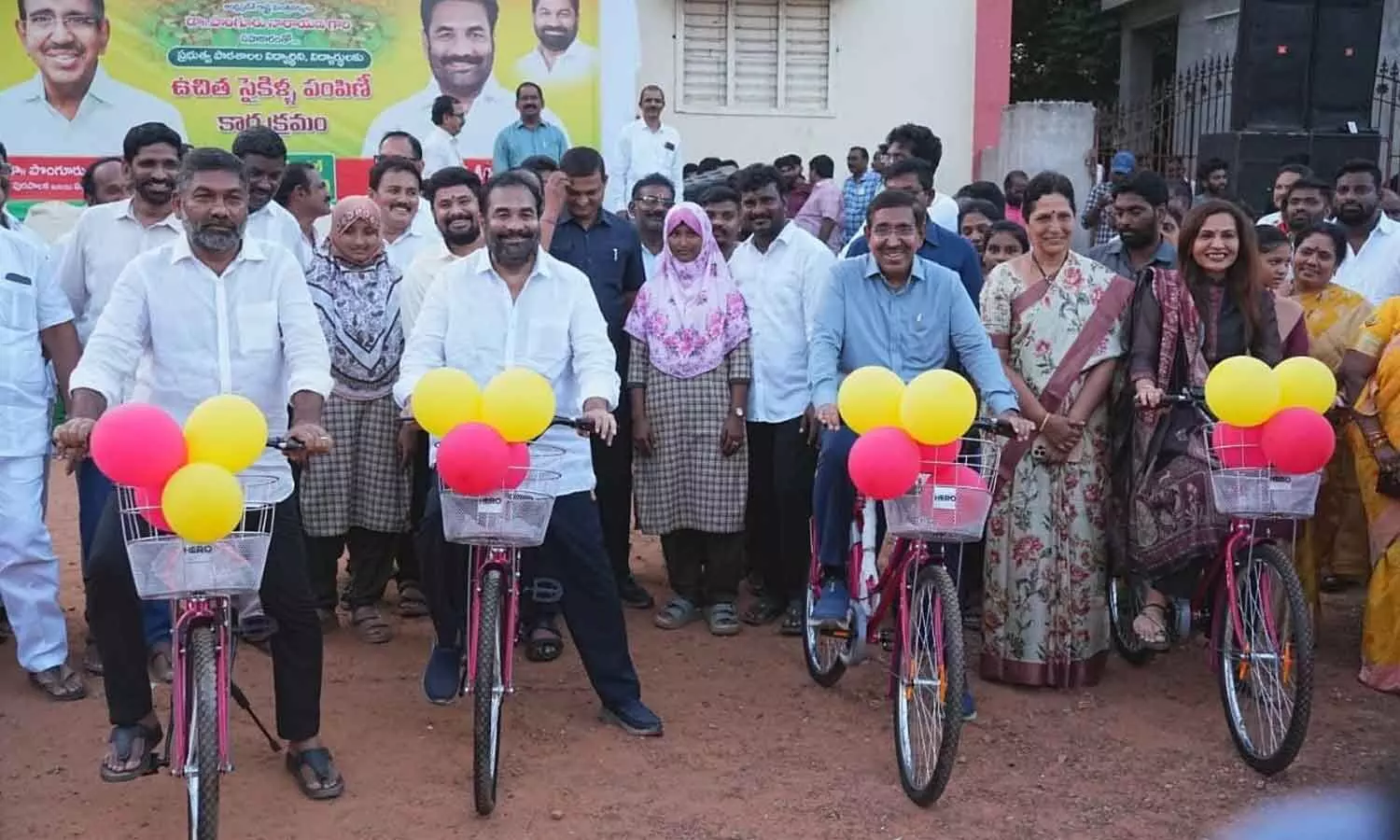 Minister distributes 1,320 bicycles to govt school students Minister distributes 1,320 bicycles to govt school students