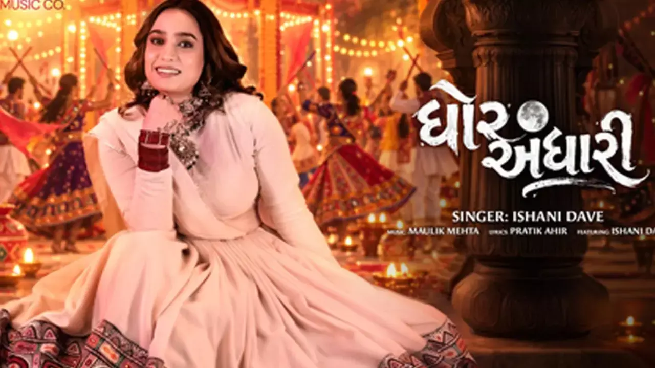 Ishani Dave on garba song ‘Ghor Andhari’: ‘Navratri is a part of my roots, faith’ Ishani Dave on garba song ‘Ghor Andhari’: ‘Navratri is a part of my roots, faith’