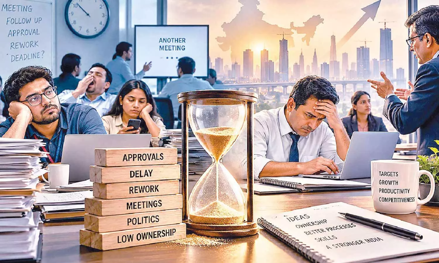 India’s faltering work culture India’s faltering work culture