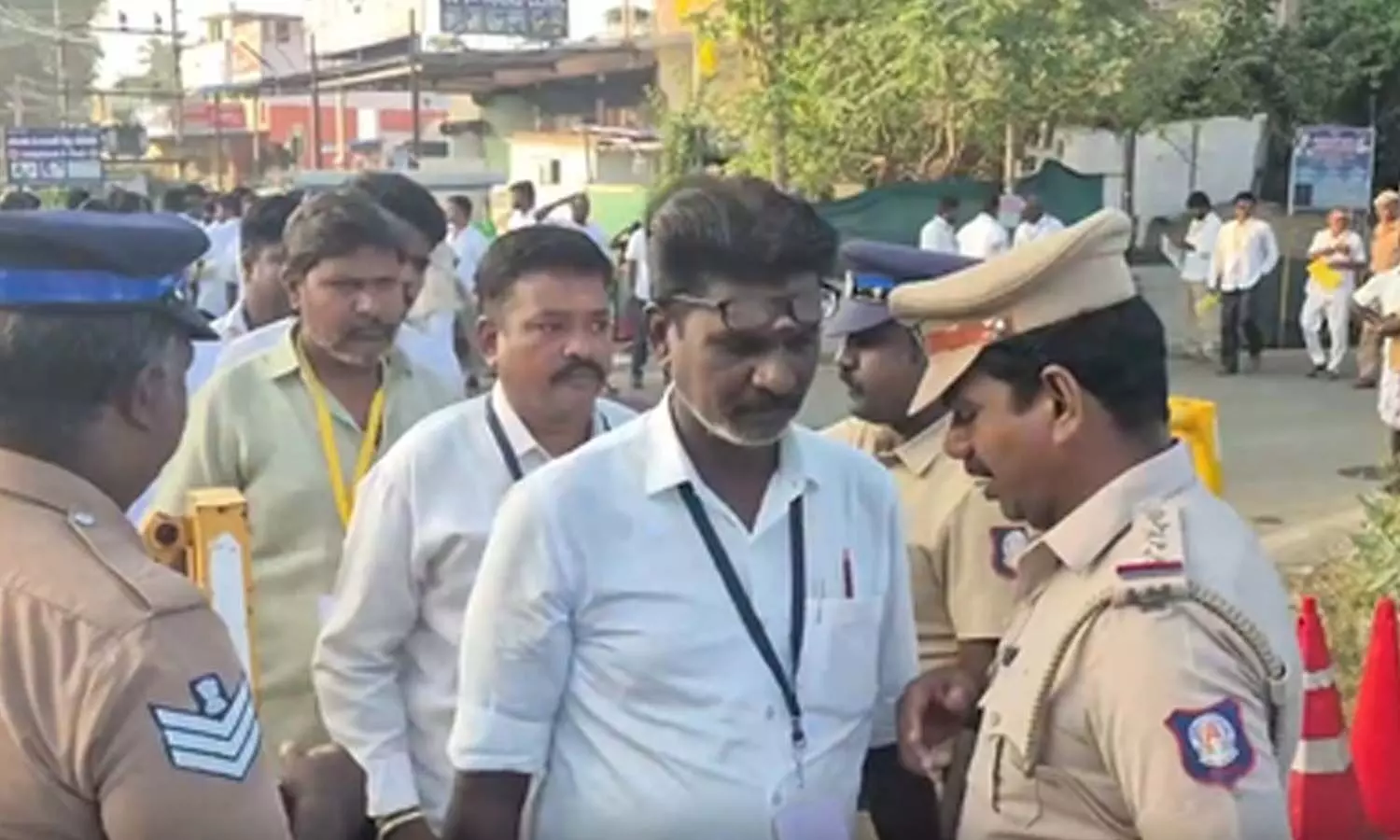 TN bypoll results: TVK takes early lead in Madurantakam, Dharapuram as counting underway TN bypoll results: TVK takes early lead in Madurantakam, Dharapuram as counting underway