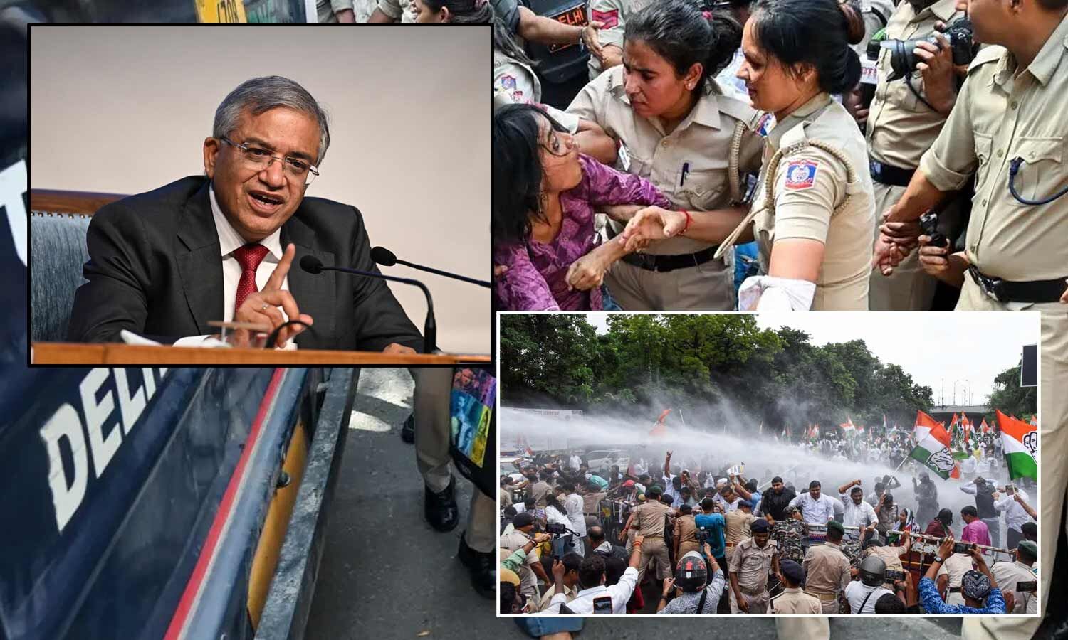 Delhi Tightens Security Ahead of INDIA Bloc March and Protests