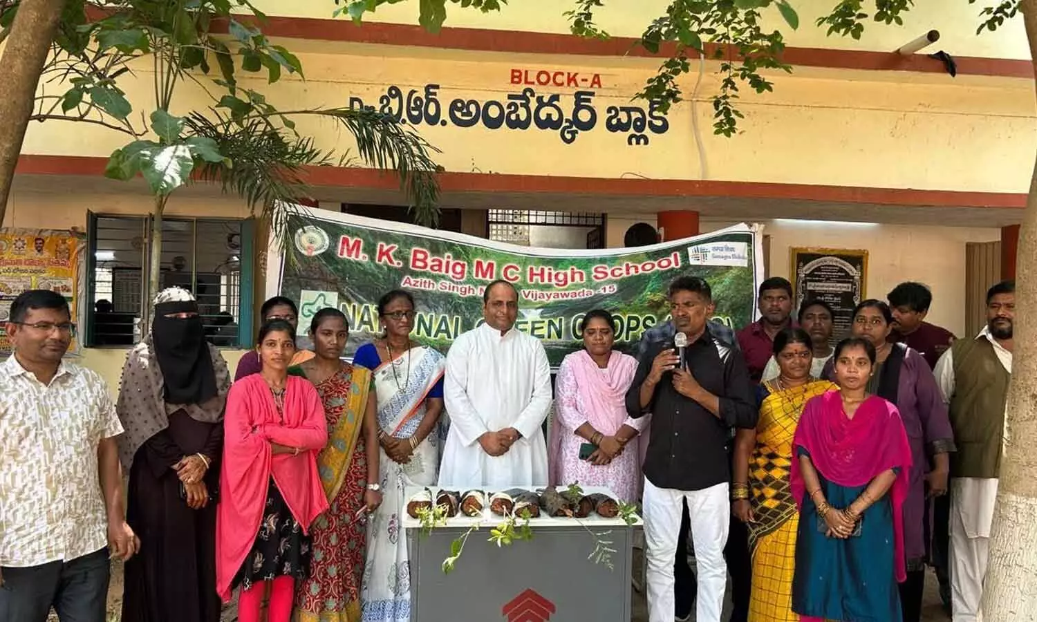 ALC holds green campaign in govt schools ALC holds green campaign in govt schools