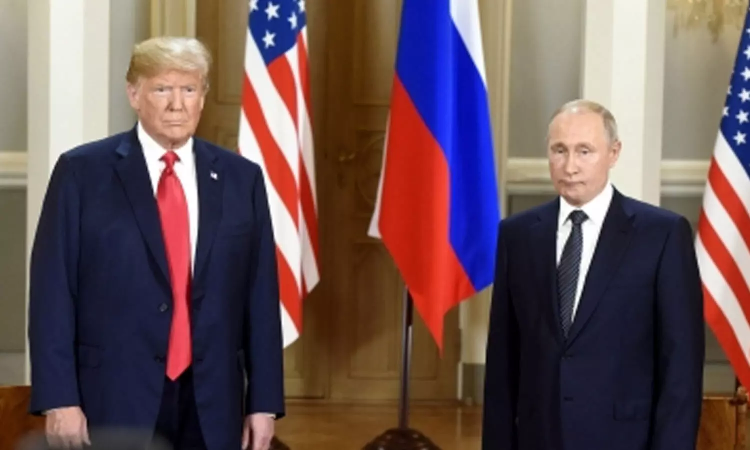 US President Donald Trump And Russian President Vladimir Putin US President Donald Trump And Russian President Vladimir Putin