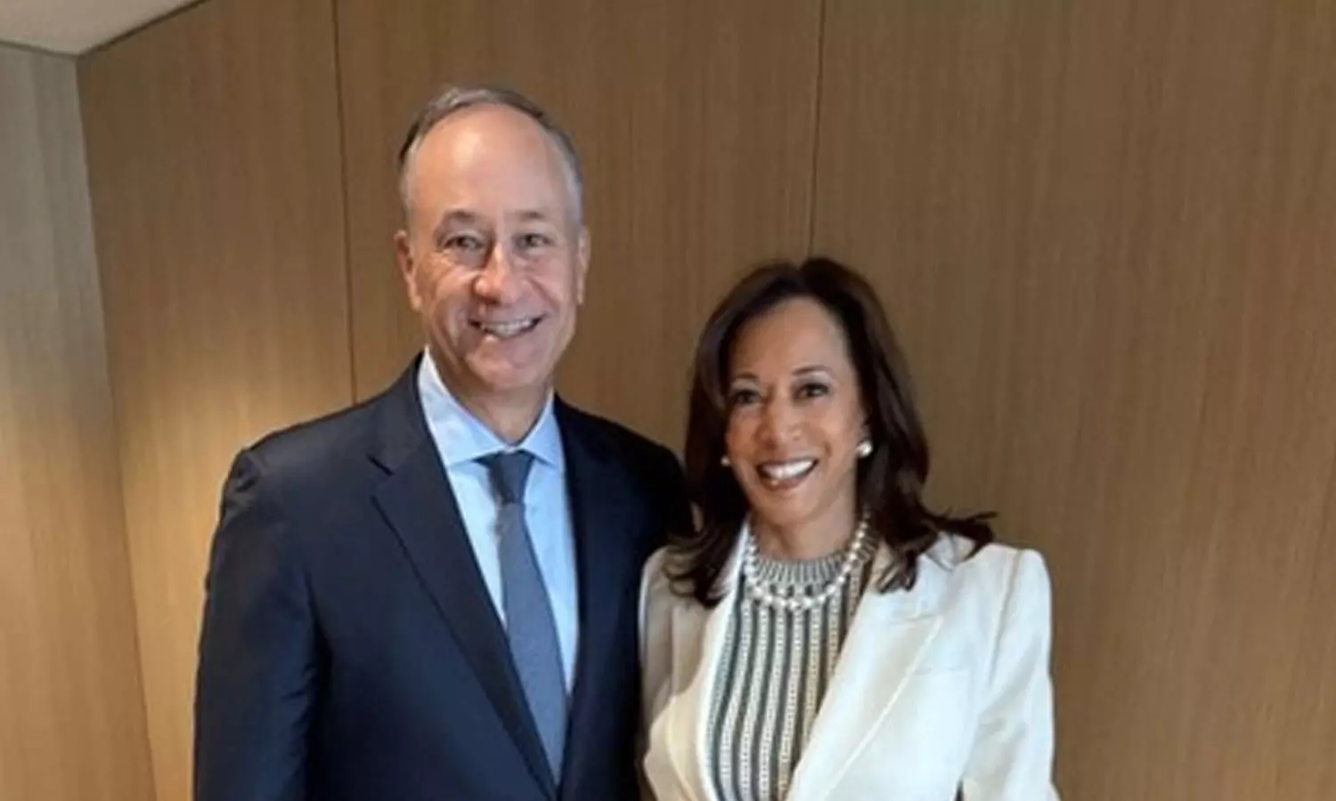 Kamala Harriss husband opposes another White House bid: Report Kamala Harriss husband opposes another White House bid: Report