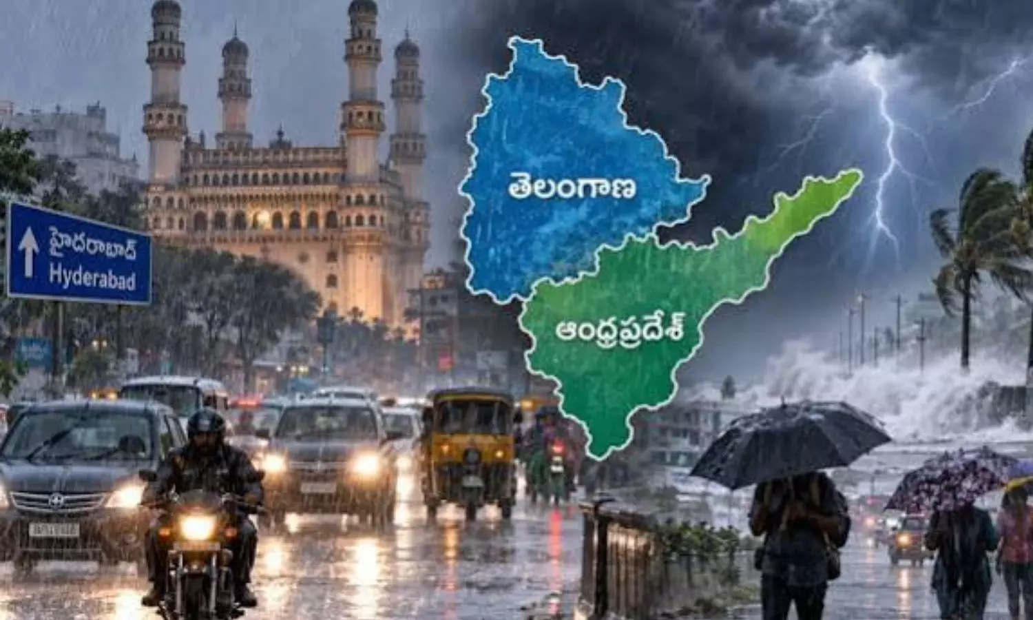 Rain Forecast for Andhra Pradesh; Telangana to Stay Mostly Dry Rain Forecast for Andhra Pradesh; Telangana to Stay Mostly Dry