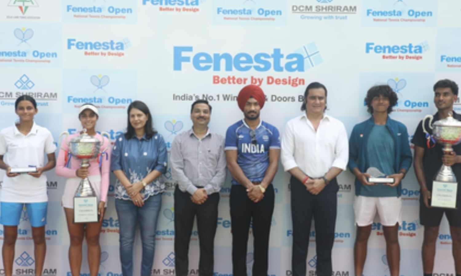 Chaudhari and Kesharwani claim Fenesta Open singles crowns