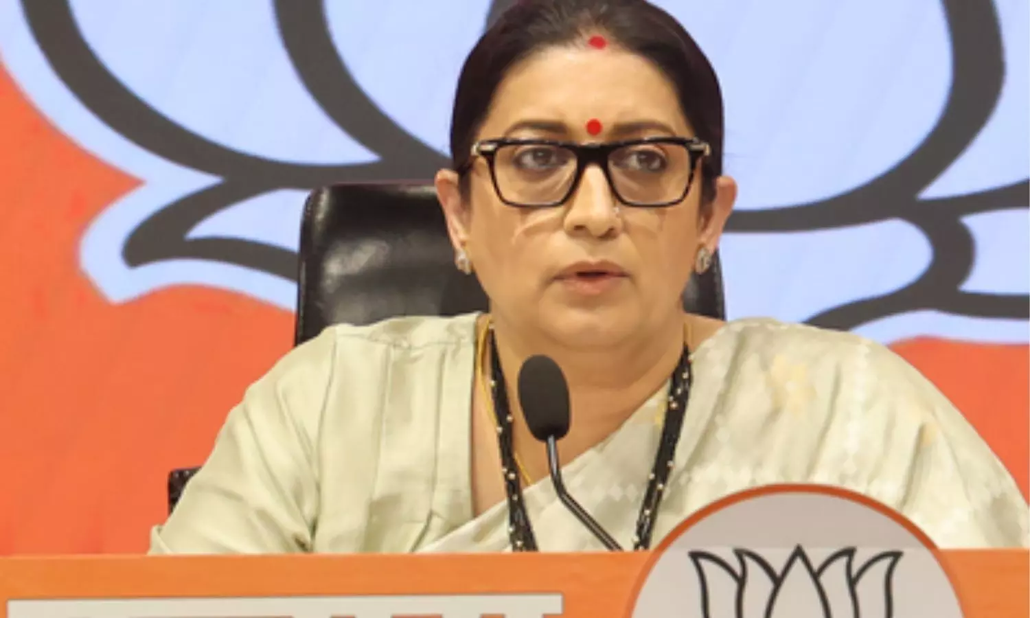 BJP National General Secretary Smriti Irani BJP National General Secretary Smriti Irani