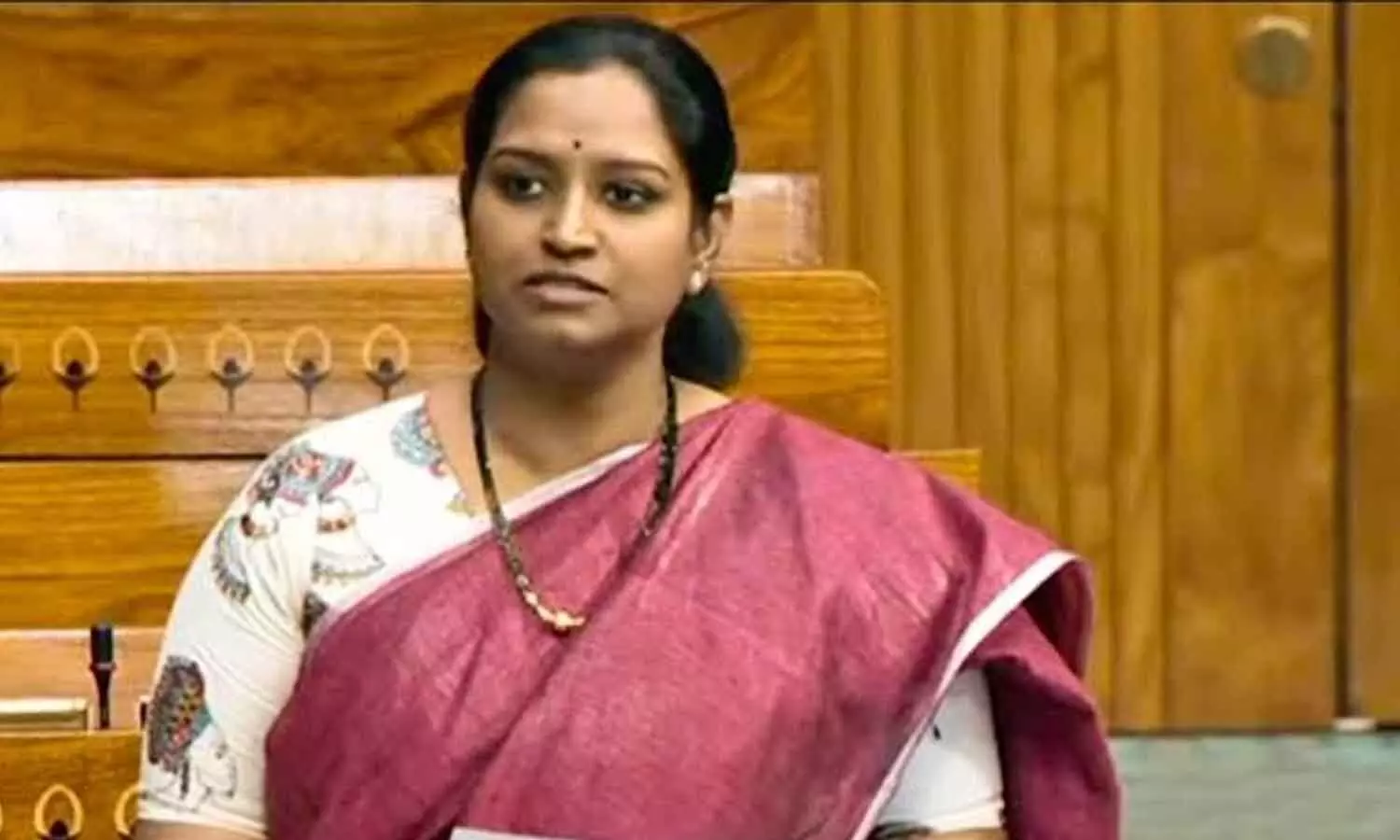 Warangal MP Dr. Kadiyam Kavya Warangal MP Dr. Kadiyam Kavya