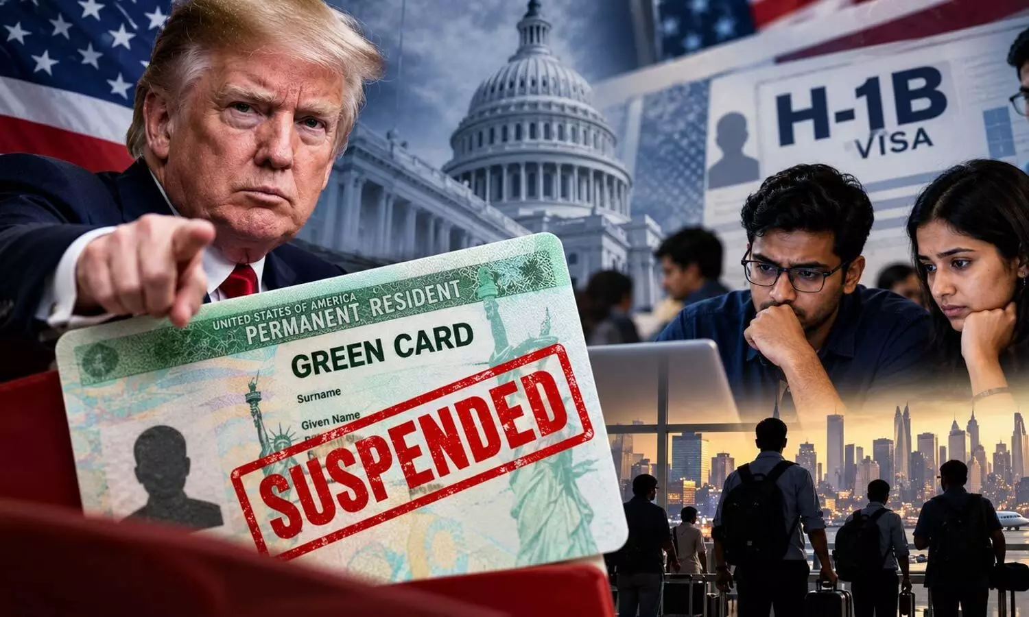 Green Card crackdown major setback for Indian IT giants Green Card crackdown major setback for Indian IT giants
