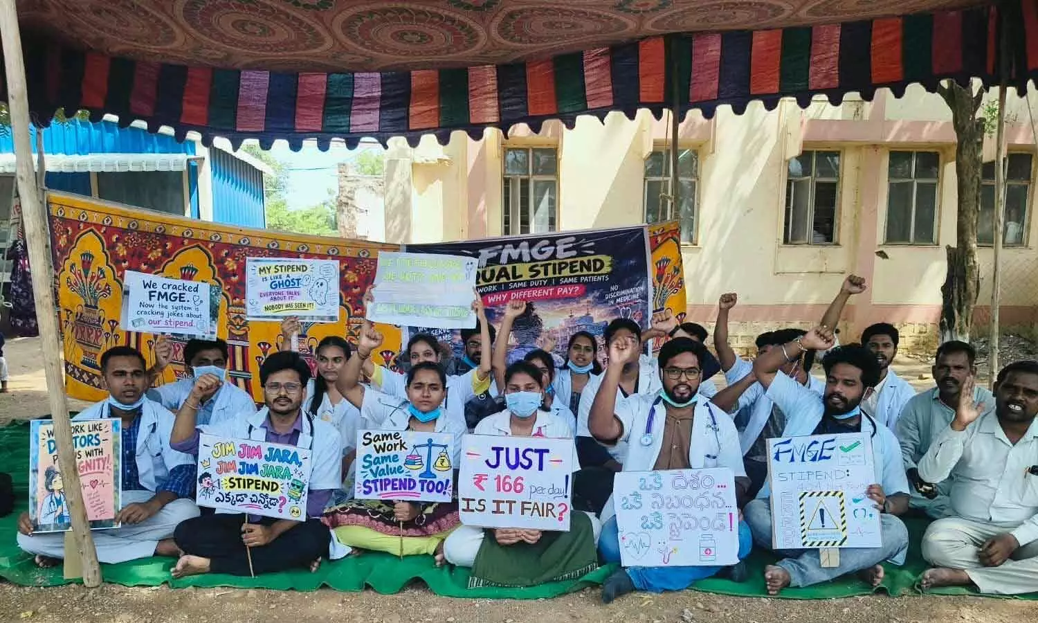 Release pending stipend of Medco doctors: CITU Release pending stipend of Medco doctors: CITU
