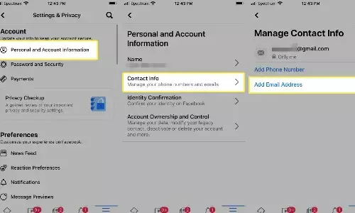 How to Add, Remove or Change Your Email Address on Facebook How to Add, Remove or Change Your Email Address on Facebook