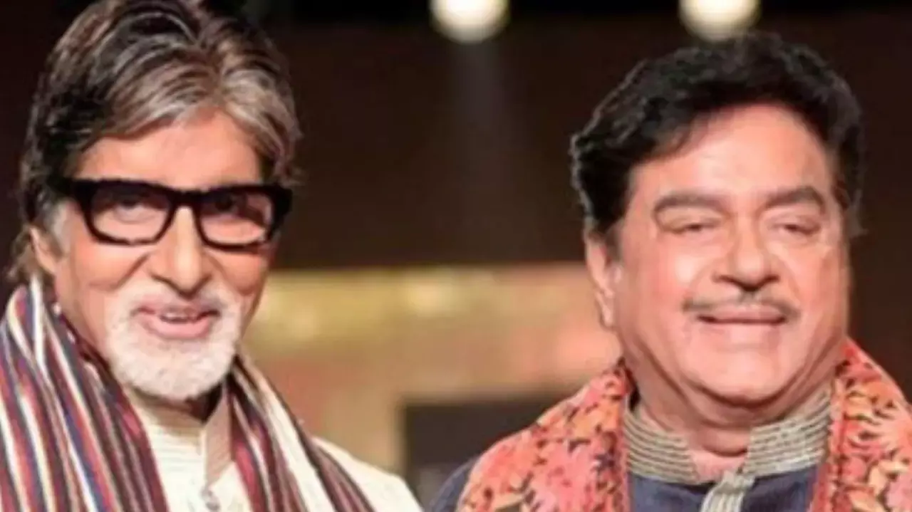 Actor-politician Shatrughan Sinha extended warm wishes to megastar Amitabh Bachchan Actor-politician Shatrughan Sinha extended warm wishes to megastar Amitabh Bachchan