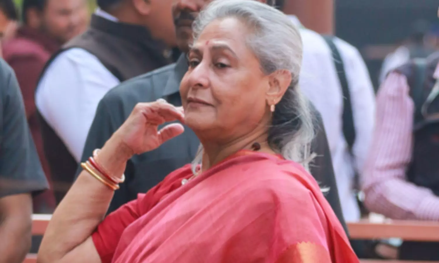 Veteran actress Jaya Bachchan Veteran actress Jaya Bachchan