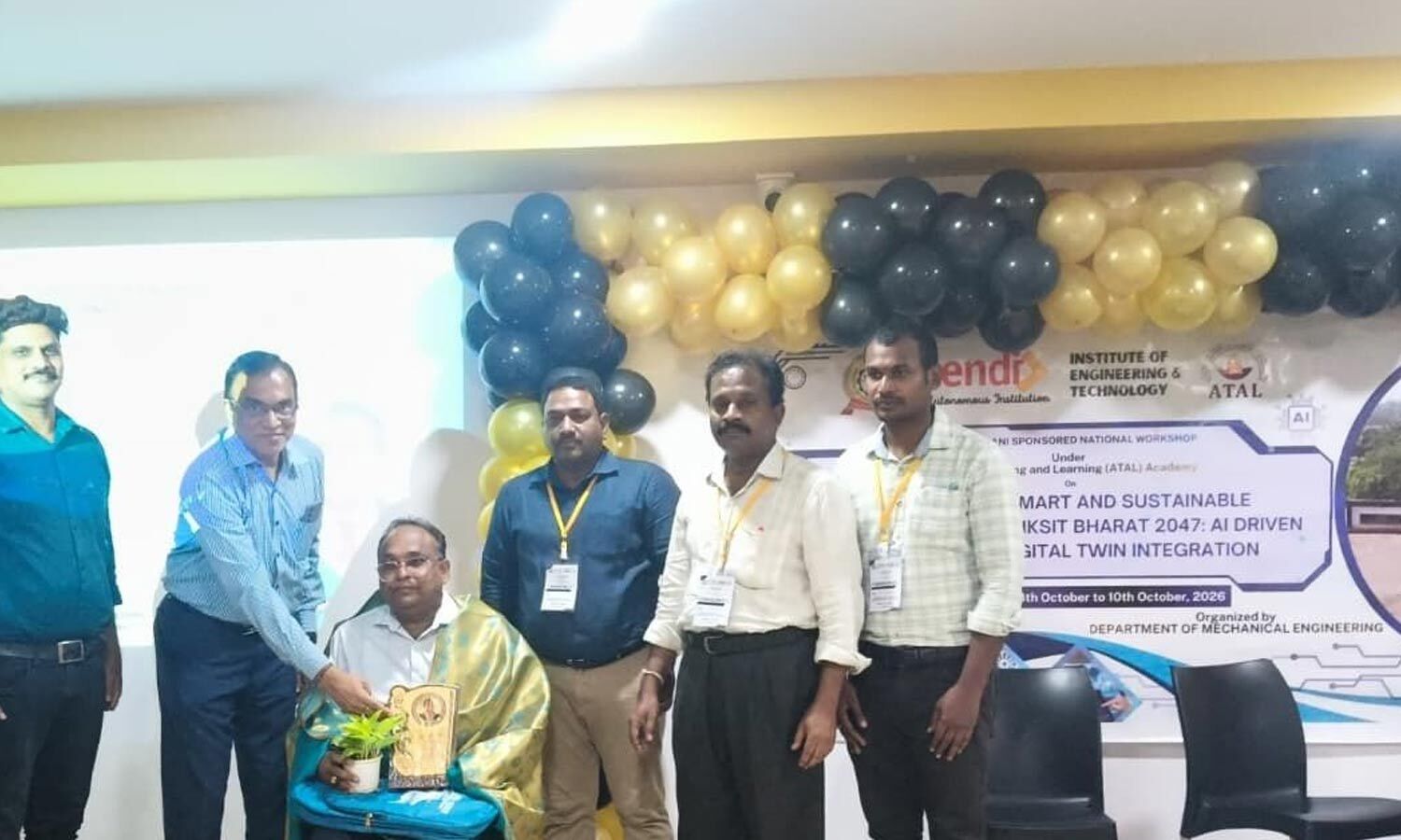 Three-Day AICTE–VAANI Workshop Concludes at Lendi Institute