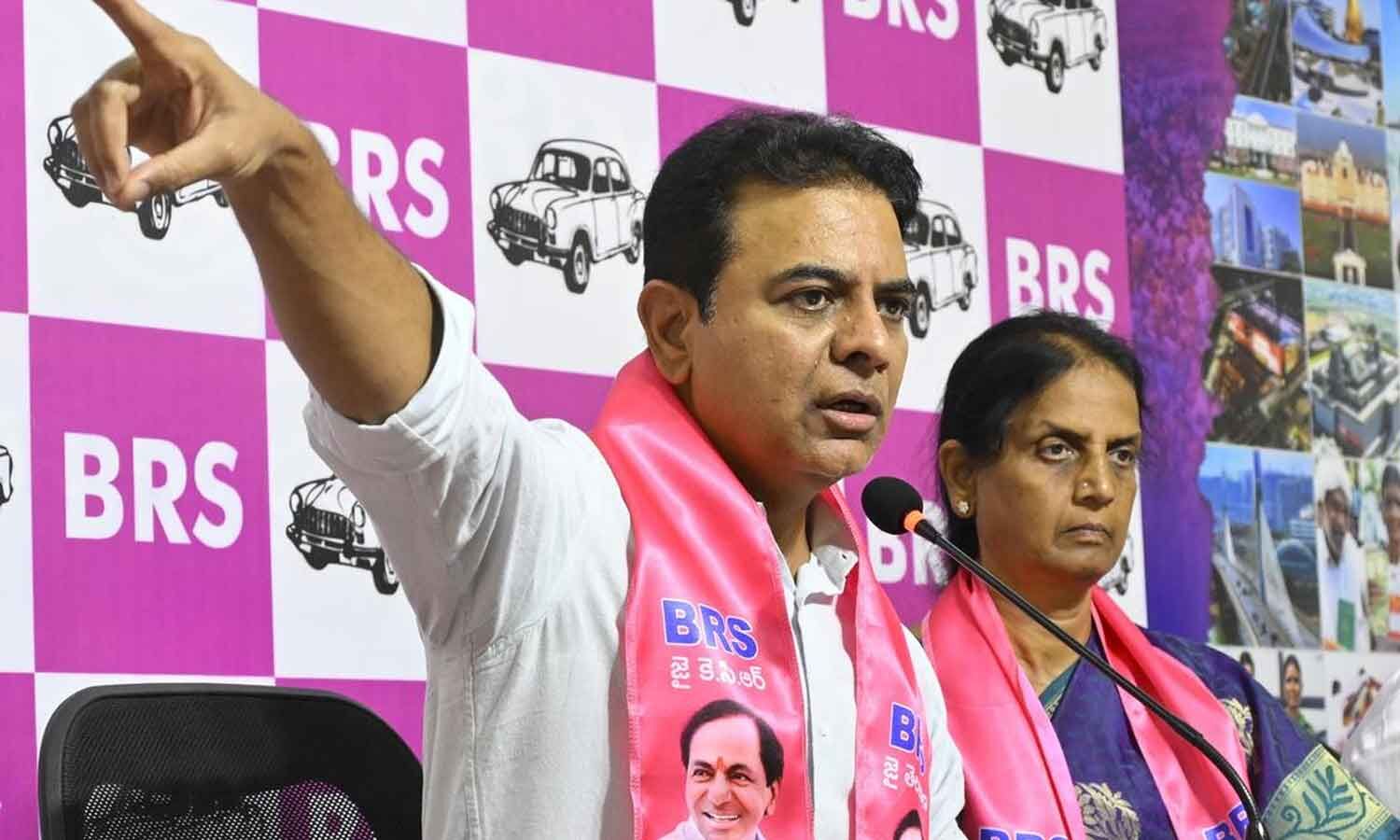 KTR Urges Revanth to Resolve Sircilla JNTU Campus Delays