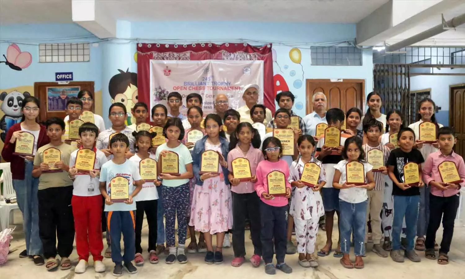 Advik, Irfan pocket 245th Brilliant Trophy Chess titles Advik, Irfan pocket 245th Brilliant Trophy Chess titles