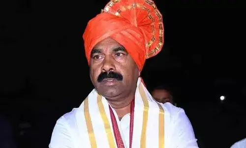 Wardhannapet MLA and retired IPS officer KR Nagaraju
